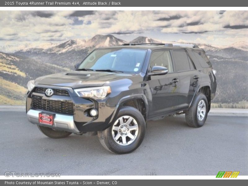 Attitude Black / Black 2015 Toyota 4Runner Trail Premium 4x4