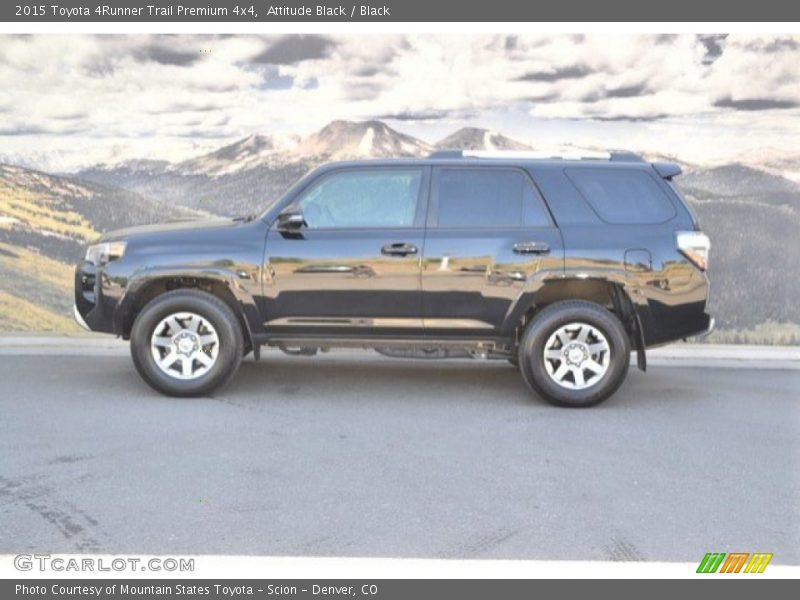 Attitude Black / Black 2015 Toyota 4Runner Trail Premium 4x4