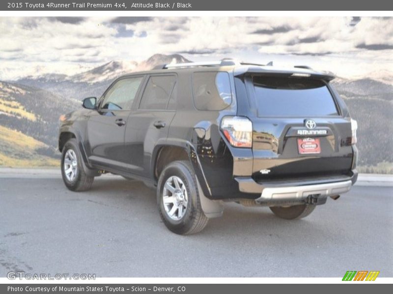 Attitude Black / Black 2015 Toyota 4Runner Trail Premium 4x4