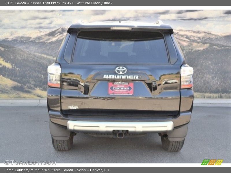 Attitude Black / Black 2015 Toyota 4Runner Trail Premium 4x4