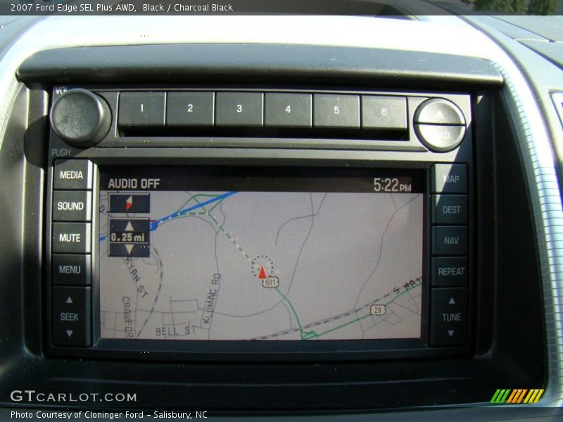 Black / Charcoal Black 2007 Ford Edge SEL Plus AWD