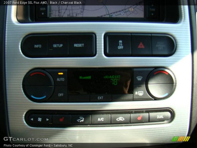 Black / Charcoal Black 2007 Ford Edge SEL Plus AWD