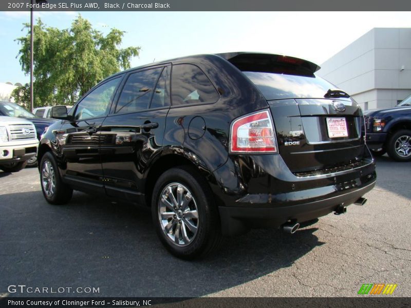 Black / Charcoal Black 2007 Ford Edge SEL Plus AWD