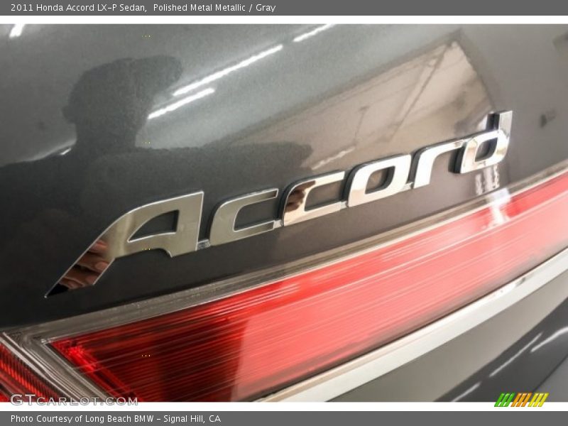 Polished Metal Metallic / Gray 2011 Honda Accord LX-P Sedan