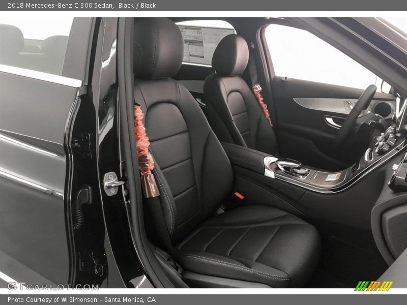 Black / Black 2018 Mercedes-Benz C 300 Sedan
