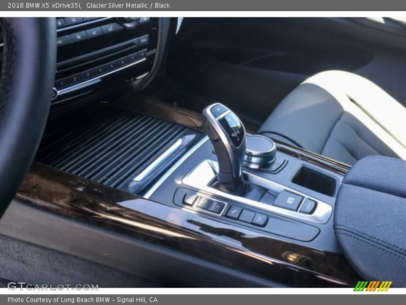 Glacier Silver Metallic / Black 2018 BMW X5 xDrive35i