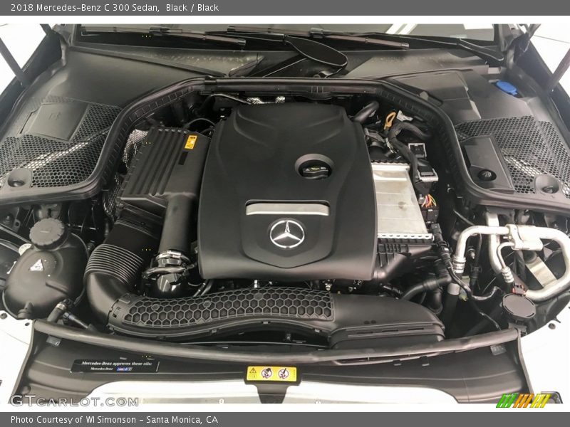Black / Black 2018 Mercedes-Benz C 300 Sedan