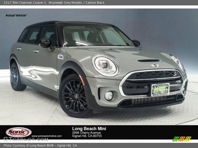 Moonwalk Grey Metallic / Carbon Black 2017 Mini Clubman Cooper S