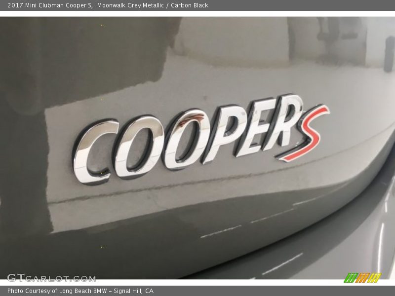 Moonwalk Grey Metallic / Carbon Black 2017 Mini Clubman Cooper S