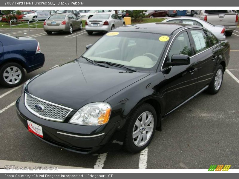 Black / Pebble 2007 Ford Five Hundred SEL