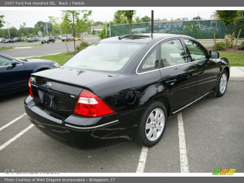 Black / Pebble 2007 Ford Five Hundred SEL