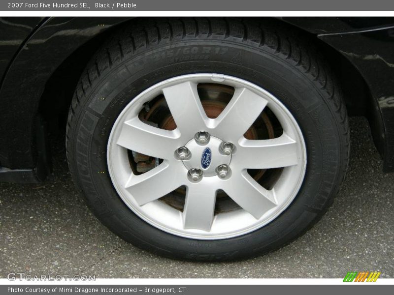 Black / Pebble 2007 Ford Five Hundred SEL