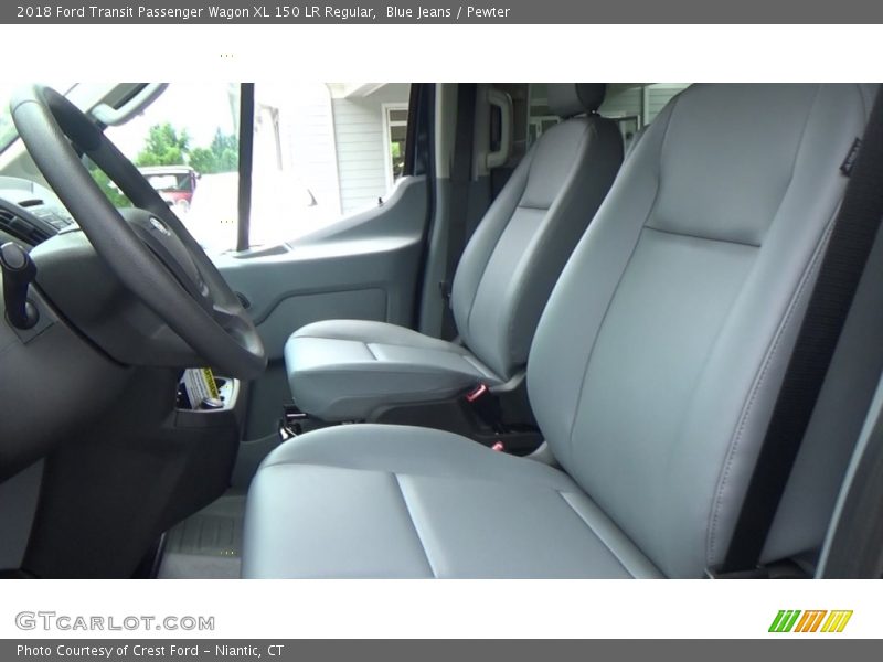 Blue Jeans / Pewter 2018 Ford Transit Passenger Wagon XL 150 LR Regular