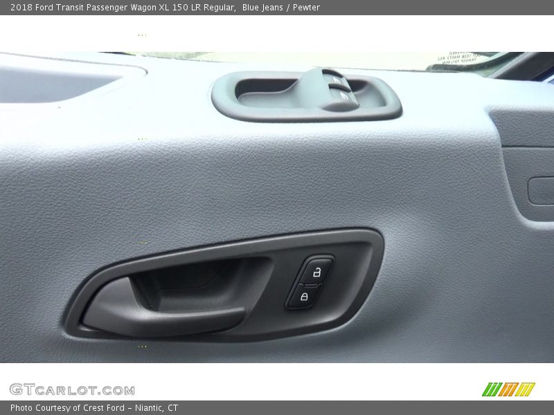 Blue Jeans / Pewter 2018 Ford Transit Passenger Wagon XL 150 LR Regular