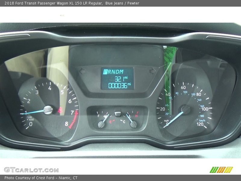 Blue Jeans / Pewter 2018 Ford Transit Passenger Wagon XL 150 LR Regular