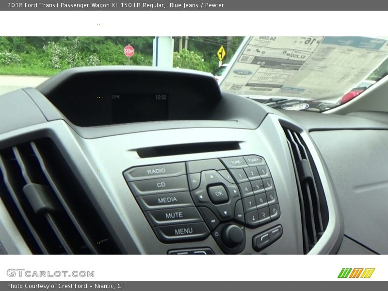 Blue Jeans / Pewter 2018 Ford Transit Passenger Wagon XL 150 LR Regular