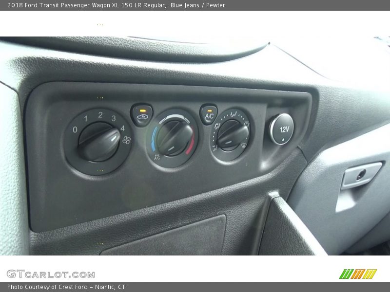 Blue Jeans / Pewter 2018 Ford Transit Passenger Wagon XL 150 LR Regular