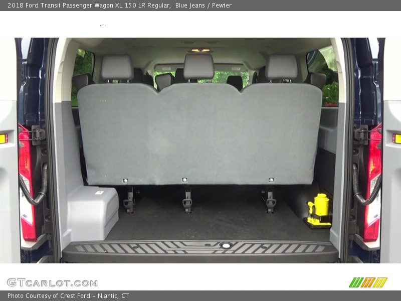 Blue Jeans / Pewter 2018 Ford Transit Passenger Wagon XL 150 LR Regular