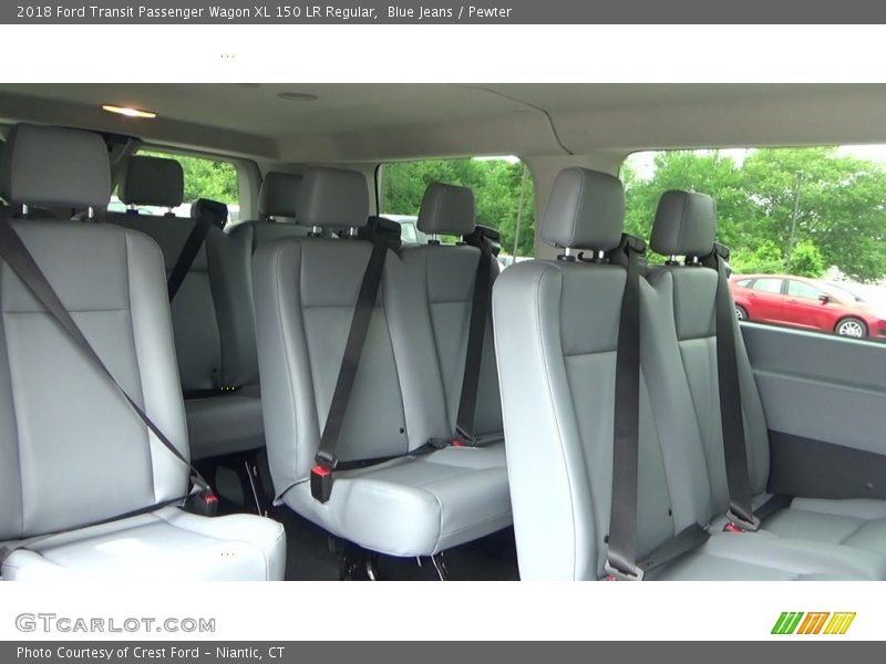 Blue Jeans / Pewter 2018 Ford Transit Passenger Wagon XL 150 LR Regular