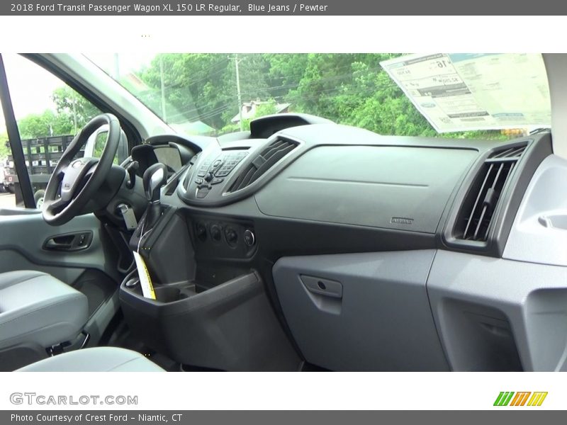 Blue Jeans / Pewter 2018 Ford Transit Passenger Wagon XL 150 LR Regular