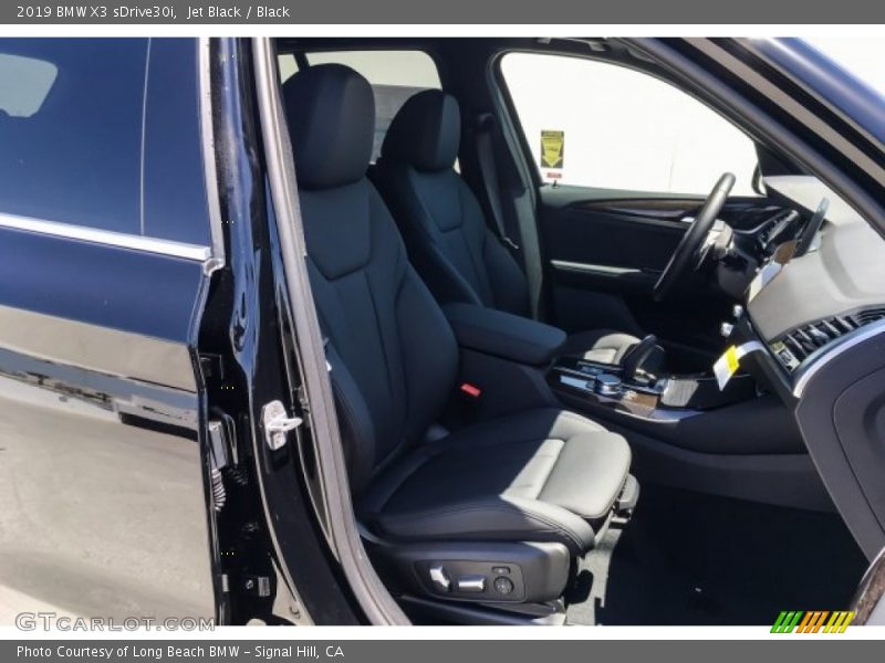 Jet Black / Black 2019 BMW X3 sDrive30i