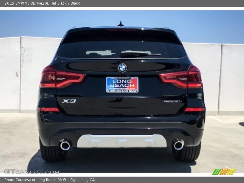 Jet Black / Black 2019 BMW X3 sDrive30i