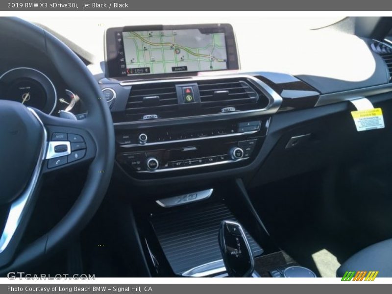 Jet Black / Black 2019 BMW X3 sDrive30i