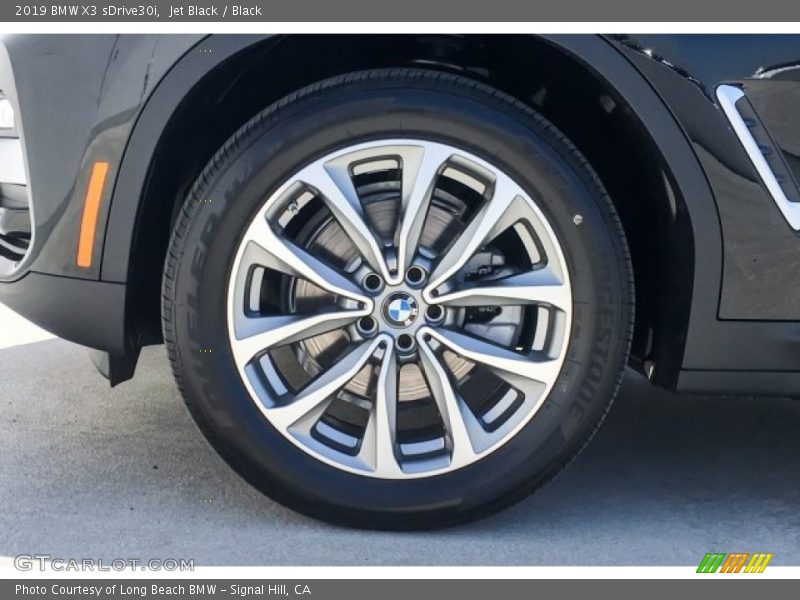 Jet Black / Black 2019 BMW X3 sDrive30i