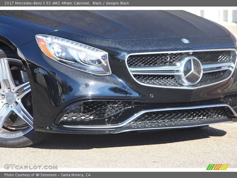 Black / designo Black 2017 Mercedes-Benz S 63 AMG 4Matic Cabriolet