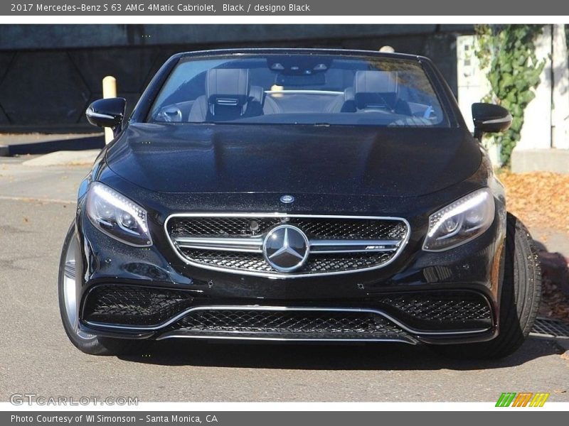 Black / designo Black 2017 Mercedes-Benz S 63 AMG 4Matic Cabriolet