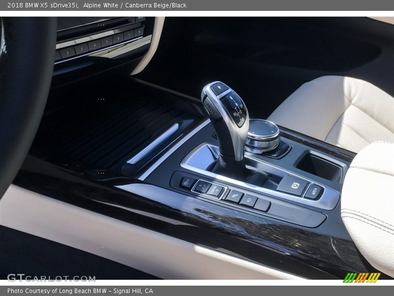 Alpine White / Canberra Beige/Black 2018 BMW X5 sDrive35i