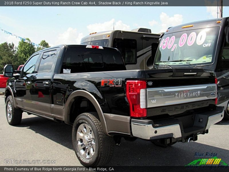 Shadow Black / King Ranch Kingsville Java 2018 Ford F250 Super Duty King Ranch Crew Cab 4x4