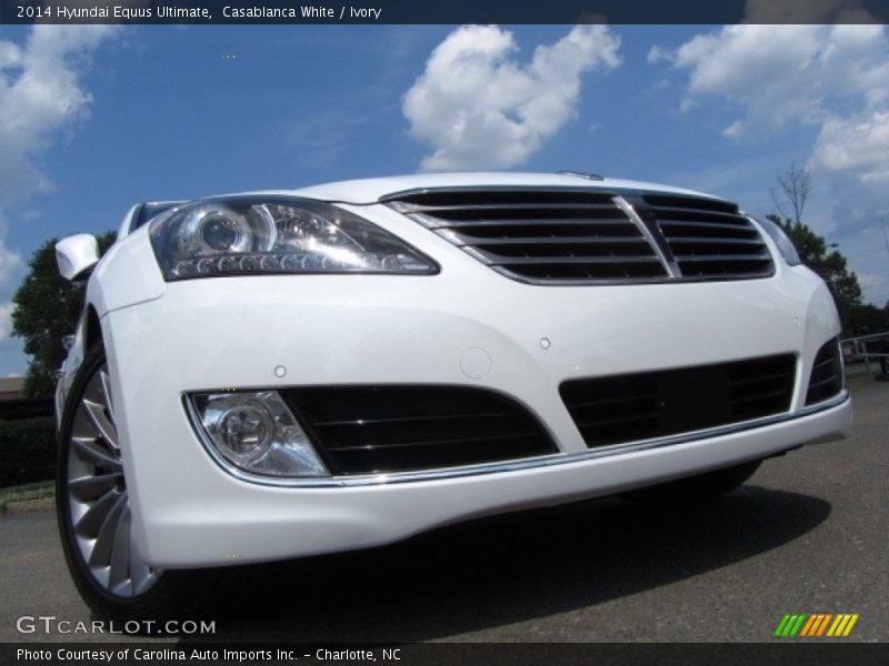 Casablanca White / Ivory 2014 Hyundai Equus Ultimate