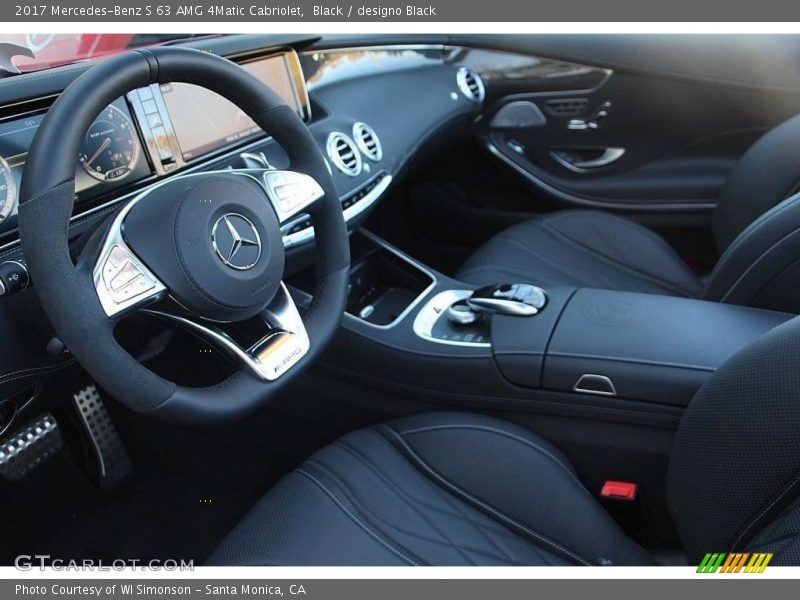 Black / designo Black 2017 Mercedes-Benz S 63 AMG 4Matic Cabriolet