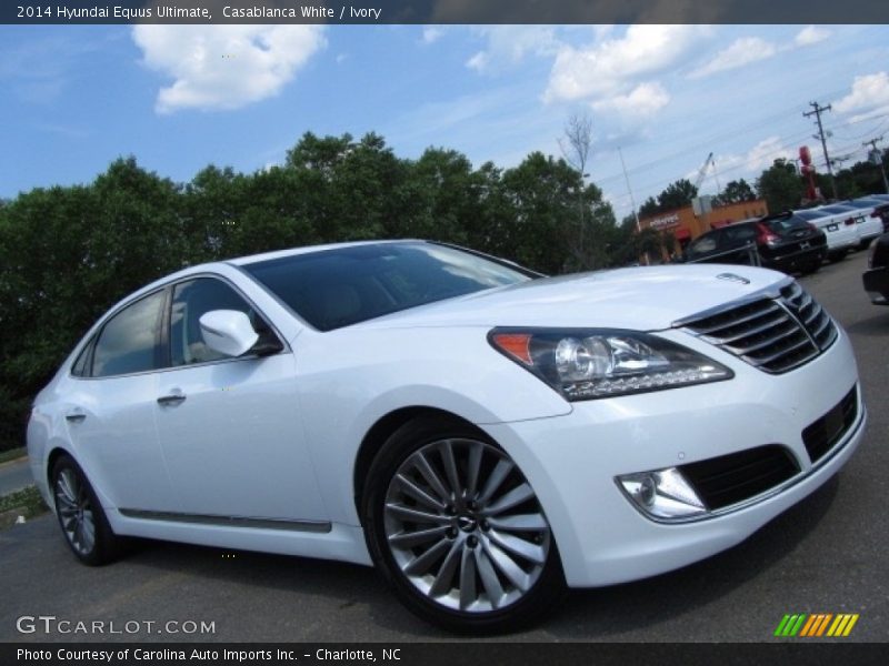 Casablanca White / Ivory 2014 Hyundai Equus Ultimate