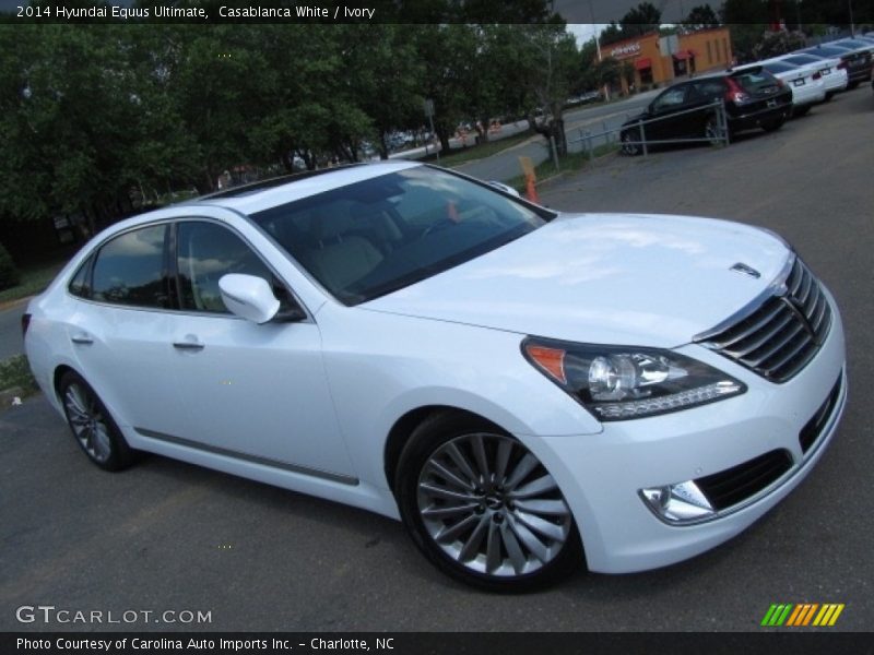 Casablanca White / Ivory 2014 Hyundai Equus Ultimate