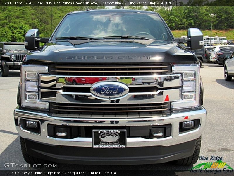Shadow Black / King Ranch Kingsville Java 2018 Ford F250 Super Duty King Ranch Crew Cab 4x4