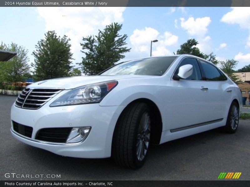 Casablanca White / Ivory 2014 Hyundai Equus Ultimate