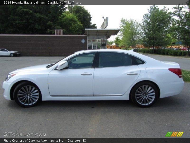Casablanca White / Ivory 2014 Hyundai Equus Ultimate