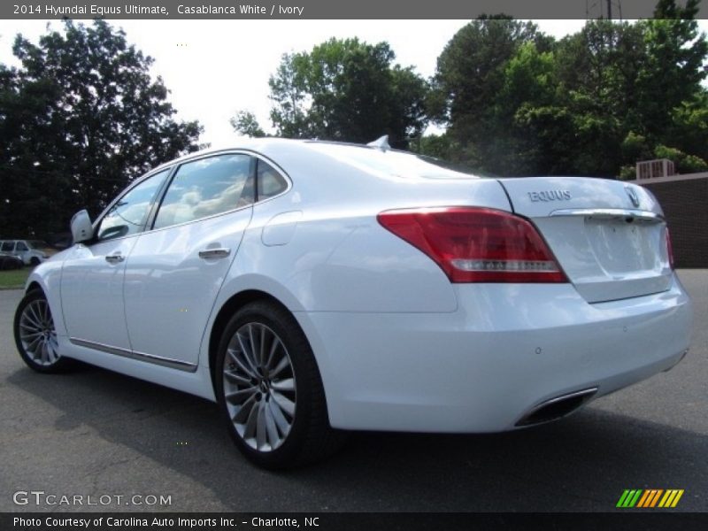 Casablanca White / Ivory 2014 Hyundai Equus Ultimate