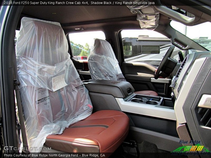 Shadow Black / King Ranch Kingsville Java 2018 Ford F250 Super Duty King Ranch Crew Cab 4x4