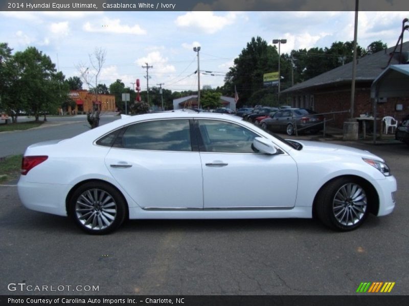 Casablanca White / Ivory 2014 Hyundai Equus Ultimate