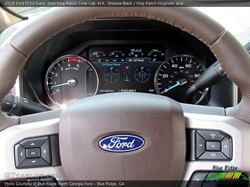 Shadow Black / King Ranch Kingsville Java 2018 Ford F250 Super Duty King Ranch Crew Cab 4x4