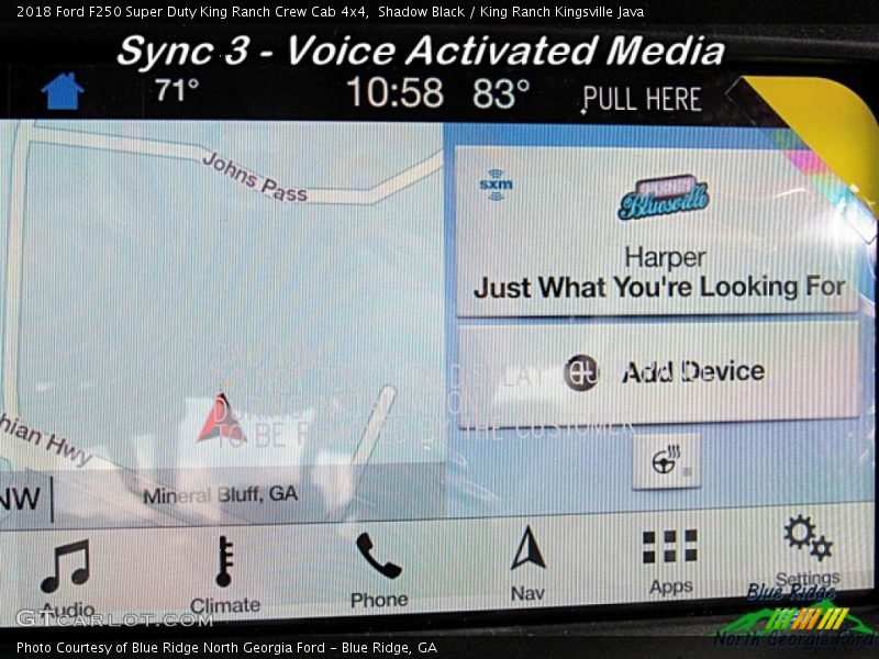 Shadow Black / King Ranch Kingsville Java 2018 Ford F250 Super Duty King Ranch Crew Cab 4x4