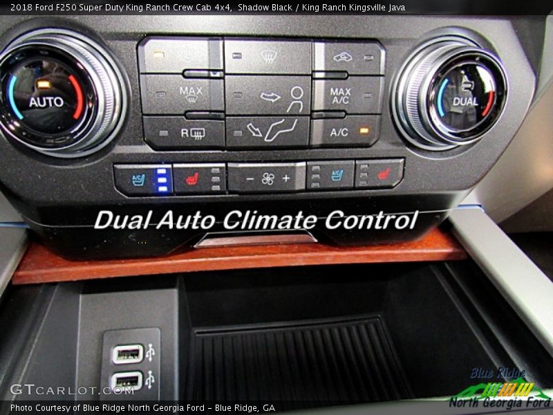 Shadow Black / King Ranch Kingsville Java 2018 Ford F250 Super Duty King Ranch Crew Cab 4x4