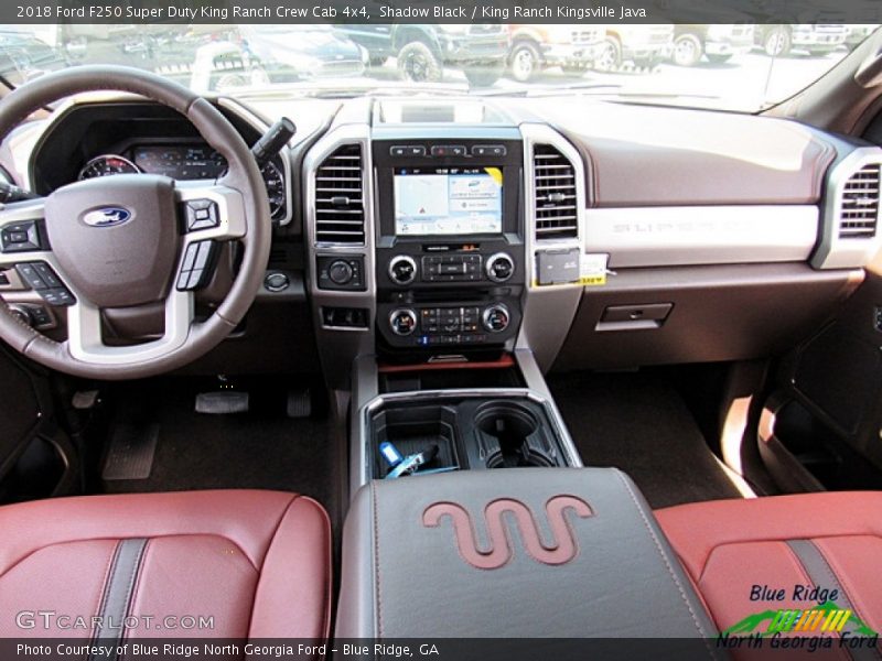 Shadow Black / King Ranch Kingsville Java 2018 Ford F250 Super Duty King Ranch Crew Cab 4x4