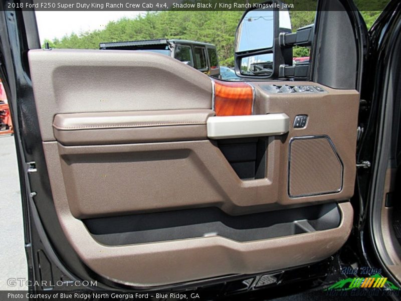 Shadow Black / King Ranch Kingsville Java 2018 Ford F250 Super Duty King Ranch Crew Cab 4x4
