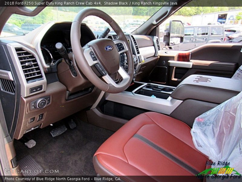 Shadow Black / King Ranch Kingsville Java 2018 Ford F250 Super Duty King Ranch Crew Cab 4x4