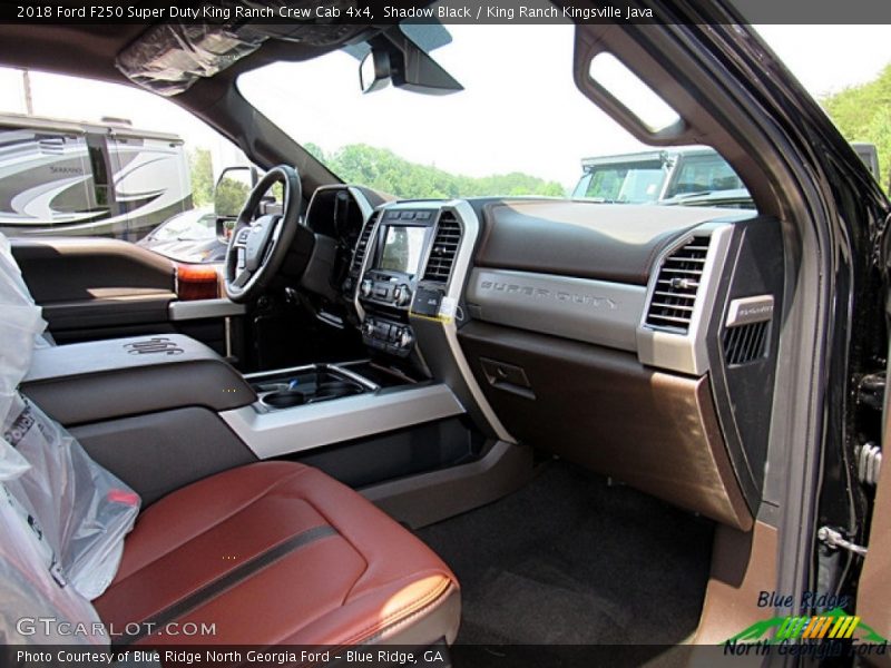 Shadow Black / King Ranch Kingsville Java 2018 Ford F250 Super Duty King Ranch Crew Cab 4x4