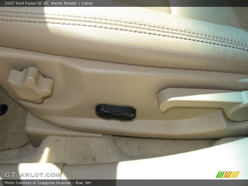 Merlot Metallic / Camel 2007 Ford Fusion SE V6